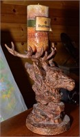 Majestic, heavy cast iron stag's head
