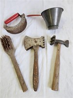 Kitchen hand tools - vintage, chopper