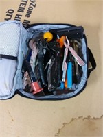 Soft case with tools
