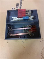Small lock box with tools