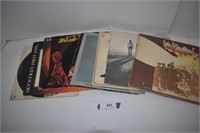 Vintage Rock and Roll Vinyl Record Albums