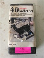 40 piece socket set