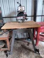 Sears Craftsman 10" radial saw 2 HP, works