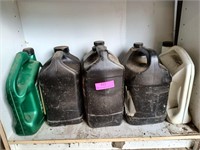 7 gallons asst oils