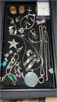 Sterling Silver Jewelry, earrings, bracelets &