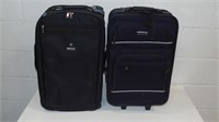 2 Airline Carry-on Cases with Wheels