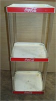 Coca-Cola Plastic 3 Tier Shelf Unit