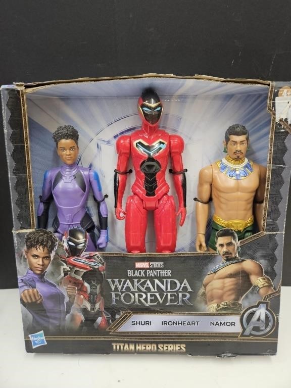 NIB Wakanda Forever 12" Figures