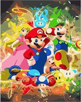 Odyssey Party Anime Paint By Numbers Mario,Super