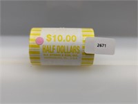 Roll UNC 2022-P JFK Half $1 Dollars
