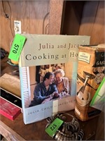 SEALED JULIA AND JACQUE COOKING AT HOME BOOK