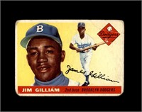 1955 Topps #5 Jim Gilliam P/F to GD+