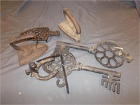 Cast iron Trivets and Sad Irons