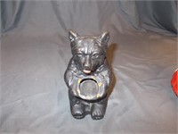 Cast  Iron Bear Bank