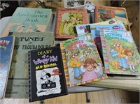Vintage Child's Books & Talking Barney, Costume