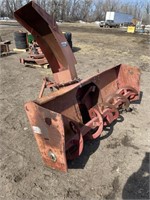 older snowblower, 1 auger removed, pto included