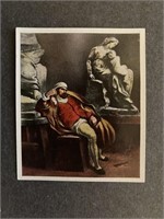 Artist, MICHELANGELO Tobacco Card (1934)