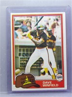 Dave Winfield 1981 Topps