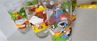 Set Of 6 Peanuts Camp Snoopy Collection Drinking