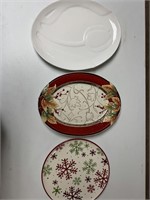 Seasonal serving platters