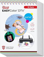 SISER EasyColor DTV 8.4'' x 11'' Sheets- 30 Sheets
