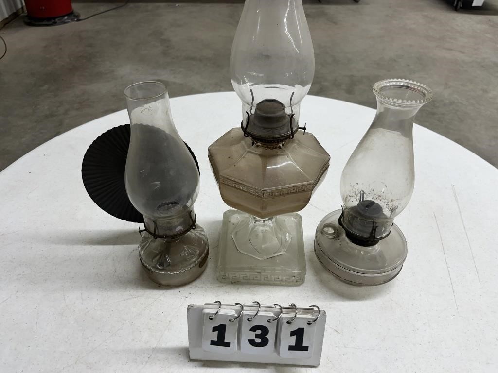 (3) Oil Lamps