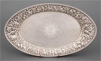 A. Jacobi American Sterling Silver Ovoid Tray