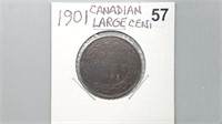 1901 Canadian Large Cent gn4057