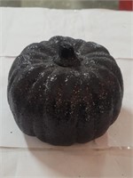 Black Glitter Pumpkin