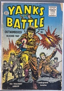 Yanks In Battle #2 1956 Quality Comic Book
