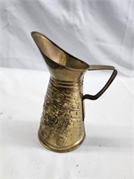 Vintage Metal (brass or copper) Pitcher