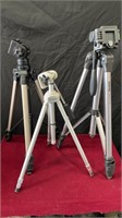 Lot of 3 Tripod Stands