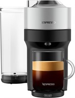 Nespresso Vertuo Pop+ Deluxe Machine, Silver