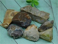 MIXED LOT ROCK STONE LAPIDARY SPECIMEN