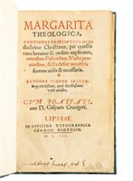 1553 Margarita Theologica by Johann Spangenberg