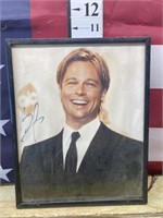 Brad Pitt Autographed Photo NO COA