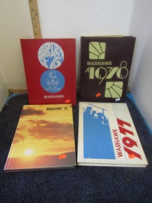 1970"s WARHAWK YEARBOOKS