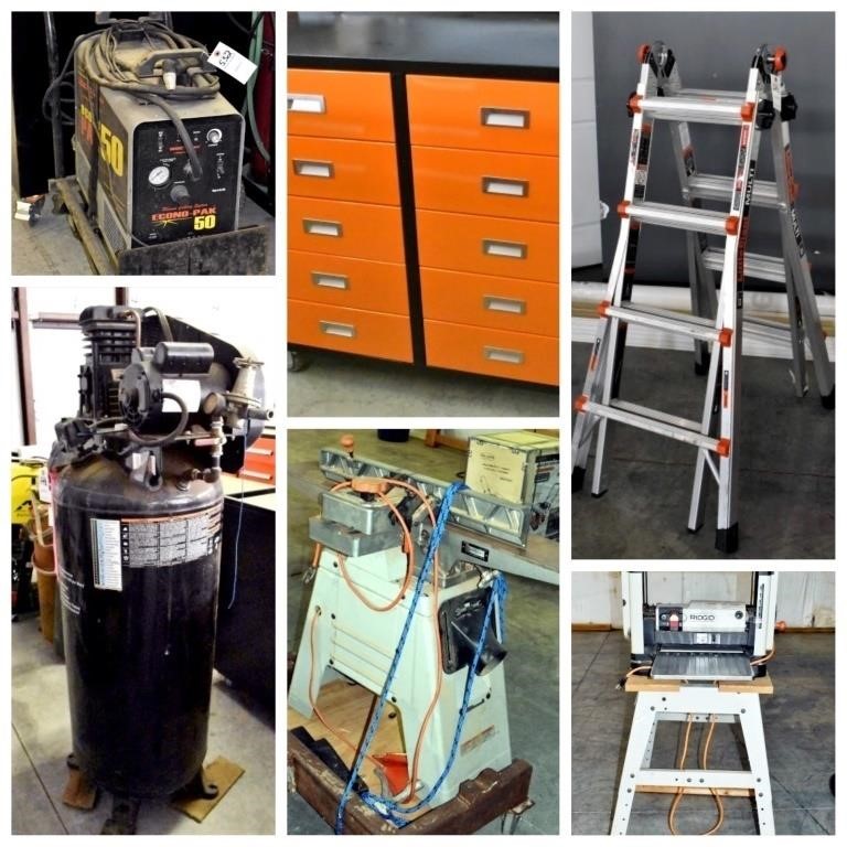 ONLINE ONLY EQUIPMENT & TOOL AUCTION