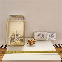 3ea Miniature Floral Arrangments