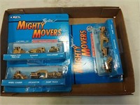 assortment of ERTL Micro size Mighty Movers