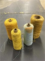 4 big spools of thread lot