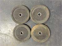 Stone grinder wheel lot