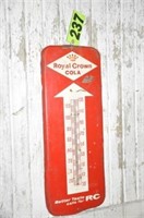"Royal Crown Cola' metal thermometer from the 50's