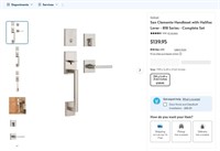 SM2466  Kwikset San Clemente Handleset - 818 Serie