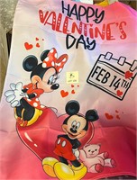 Mickey and Minnie Mouse Outdoor Flag