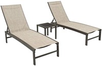 Lounge Chair and Table Set