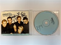 Autograph COA Westlife CD