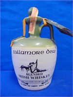 Vintage Tullamore Dew Irish Whiskey Stoneware ,