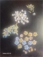 Miniature Porcelain Flowers - Made in Japan