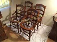 ANTIQUE DINING ROOM CHAIRS – SET OF 4